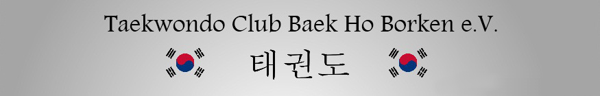 Taekwondo Club Baek Ho Borken e.V